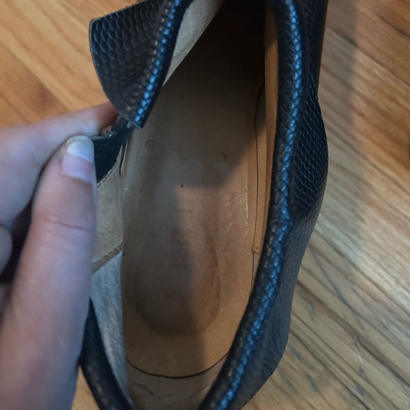 Black Leather Fiel Ankle Boots - Picture 5 of 6